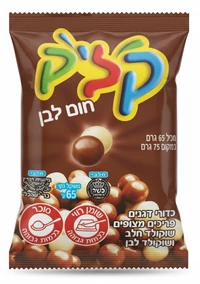 קליק - מעורב חום לבן תפזורת 65 גרם