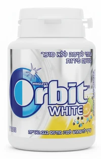 אורביט White פירות ללא סוכר בבקבוקון