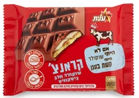 פרה קראנץ' שוקולד חלב עם ביסקוויט 100 גרם