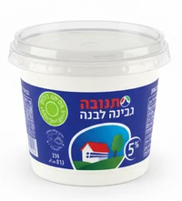 גבינה לבנה 5% שומן 250 גרם