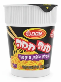 אסם - מנה חמה נודלס פיקנטי צ'ילי/ירקות, מארז 6 יחידות