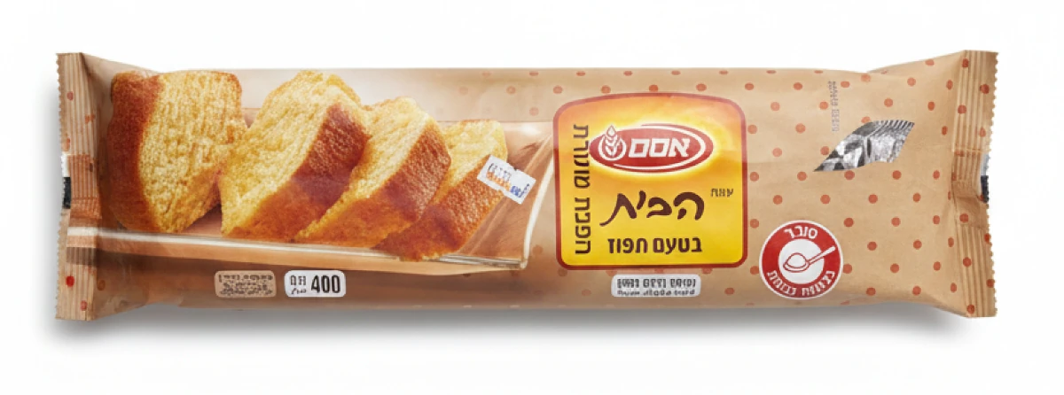 עוגת הבית בטעם תפוז אסם (4 יחידות)