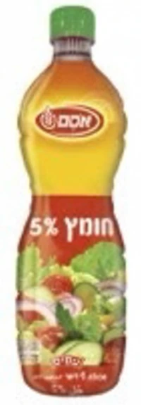 עסיס חומץ טבעי 5% 1 ליטר