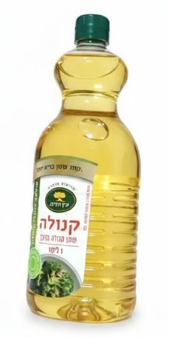 שמן קנולה מזוכך עץ הזית 1 ליטר