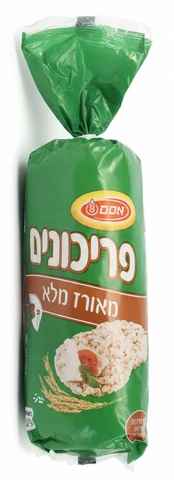 אסם פריכונים מאורז מלא 140 גרם