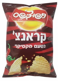 תפוצ'יפס קראנץ בטעם מקסיקני 200 גרם