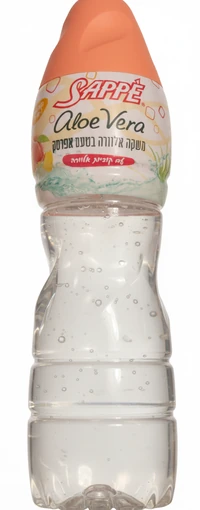 סאפה משקה אלוורה בטעם אפרסק 1 ליטר (10 יח')