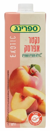 נקטר ספרינג אפרסק 1 ליטר