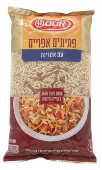 אסם פתיתים אפויים אורז עם אטריות - מארז 12 יחידות