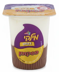 מעדן מילקי פסק זמן מהדרין עם קצפת 133 גרם