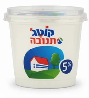 תנובה קוטג' 5% מהדרין 250 גרם