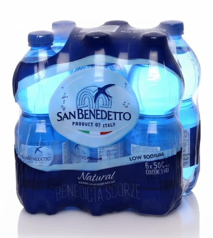 סאן בנדטו - מים מינרליים מהאלפים, מארז שישייה (6 x 500 מ"ל)
