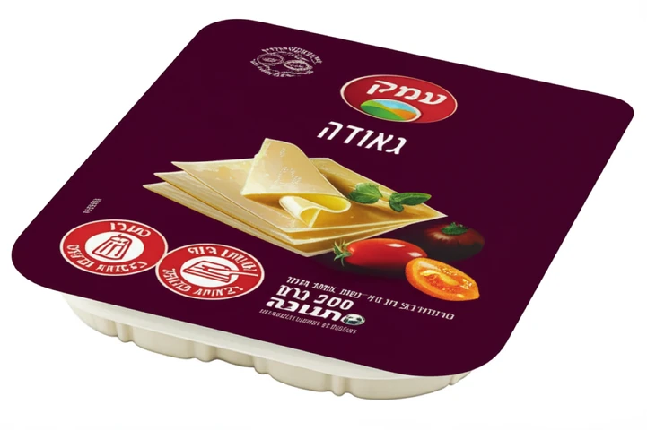 גבינת עמק פרוסות גאודה 200 גרם תנובה