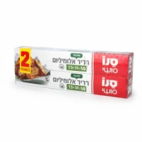 צמד רדידי אלומיניום סנו סושי 15 מטר