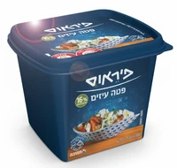 גבינת פטה עיזים 16% פיראוס בגביע 250 גרם