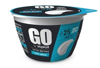 יופלה GO יוגורט טבעי 0% שומן, 2 יחידות