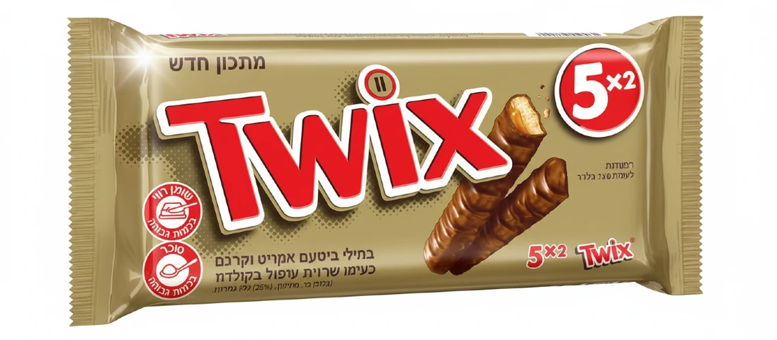 מאגדת טוויקס חמישייה 250 גרם