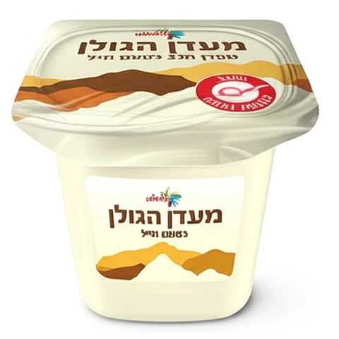 מעדן הגולן וניל 125 גרם שטראוס