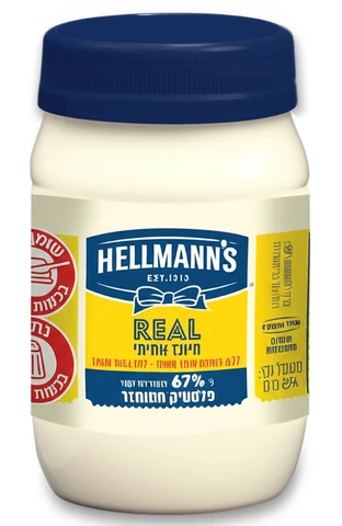 מיונז אמיתי הלמנס 394 גרם