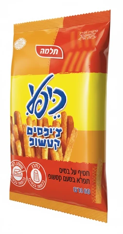 כיפלי צ'יפס קטשופ תלמה בד"צ 50 גרם