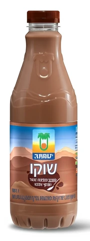 משקה יטבתה שוקו בקבוק 1 ליטר מהדרין