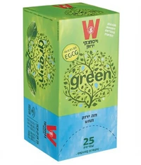 תה ויסוצקי ירוק נענע 25 שקיקים