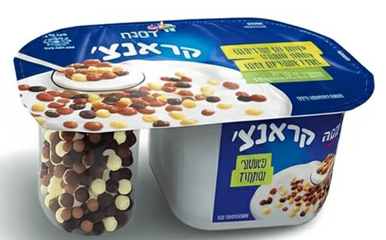 דנונה יוגורט עם אורז מצופה שוקולד קקאו וקראנצ' פצפוצים 175 גרם