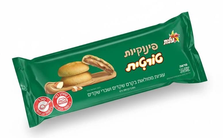 עוגיות פינוקיות בטעם טורטית 200 גרם