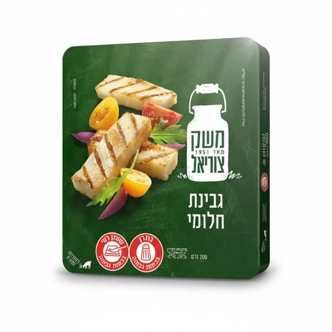 גבינת חלומי בקר 28% 200 גרם צוריאל