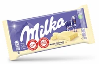 שוקולד לבן מילקה טבלה 90 גרם
