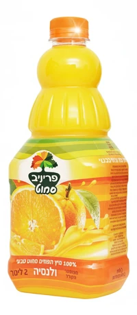 פרי ניב מיץ תפוז ולנסיה סחוט 100% 2 ליטר