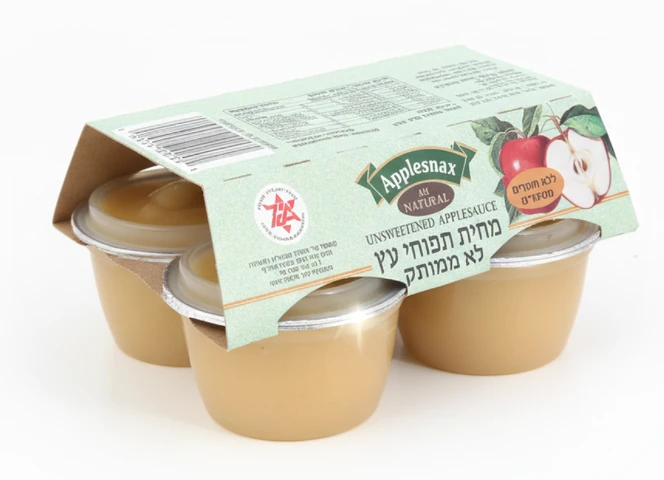 רסק תפוחי עץ דיאט ללא תוספת סוכר רביעייה תומר