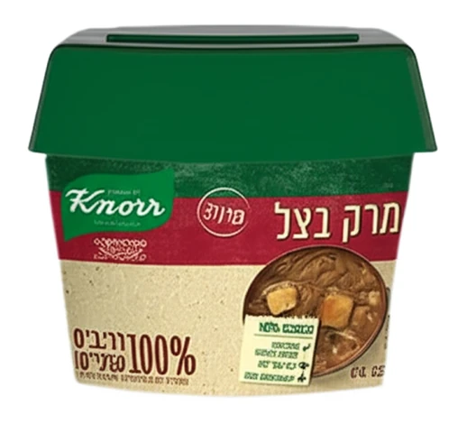 אבקת מרק בצל רכיבים טבעיים קנור 400 גרם