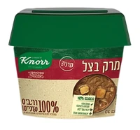 אבקת מרק בצל רכיבים טבעיים קנור 400 גרם