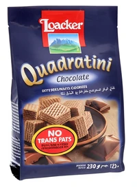 לואקר קואדרטיני קוביות שוקולד 250 גרם