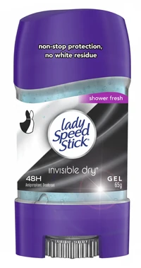 ליידי ספיד סטיק - דאודורנט ג'ל לאישה, שאוור פרש, 65 גרם