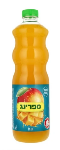 ספרינג משקה מנגו 1.5 ליטר פיקדון