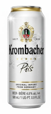 פחית בירה קרומבאכר פילס 500 מ"ל