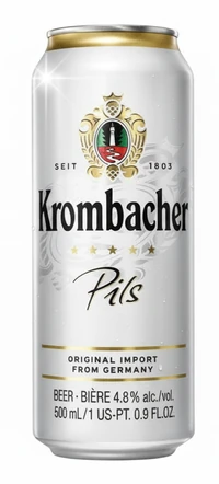 פחית בירה קרומבאכר פילס 500 מ"ל