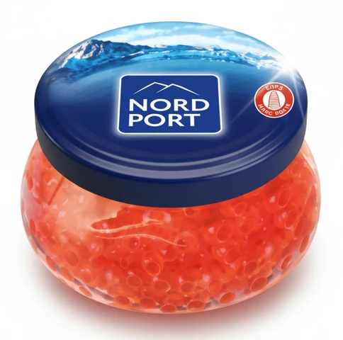 בסיגנון קוויאר אדום כדור