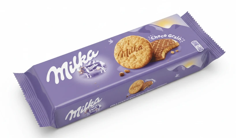 מילקה גריינס - עוגיות שיבולת שועל מצופות שוקולד 168 גרם