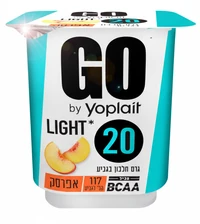 יופלה GO יוגורט אפרסק 200 גרם