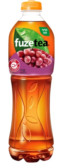 פיוז-טי ענבים 1.5 ליטר פיקדון