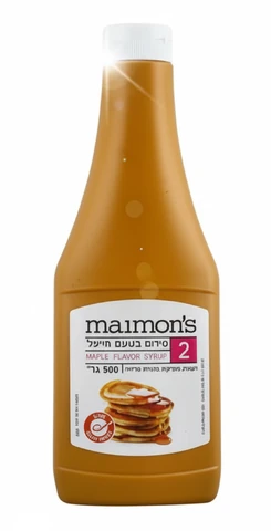 סירופ בטעם מייפל מימונס 500 גרם
