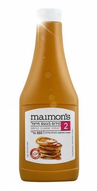 סירופ בטעם מייפל מימונס 500 גרם