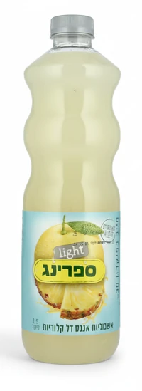 ספרינג דיאט אשכולית אננס לייט 1.5 ליטר פיקדון