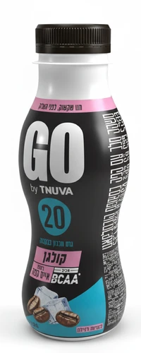 תנובה GO משקה קולגן אייס קפה 340 מ"ל 27 גרם חלבון