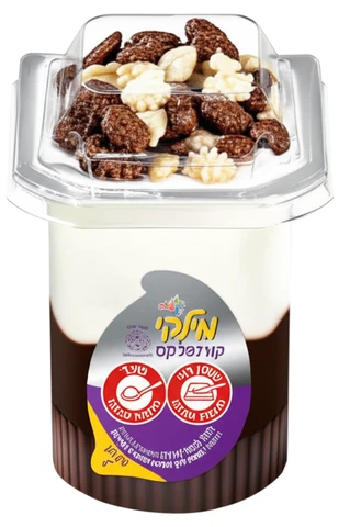 מילקי טופ קורנפלקס 141 גרם שטראוס