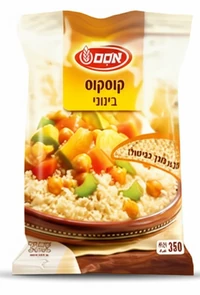 קוסקוס אמיתי בינוני בשקית 350 גרם - אסם
