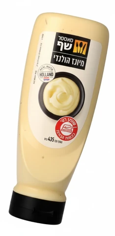 מיונז הולנדי לחיץ מאסטר שף 435 גרם